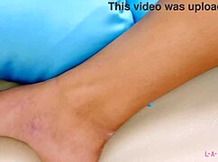 Adorable Blonde Poses Naked Close-Up