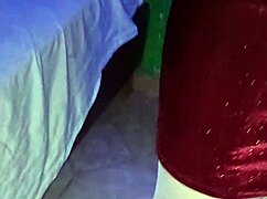 Unknown woman alone and sad at midnight asks for company and receives anal creampie in real video