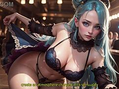 18yo nurse suki gets assfucked and covered in cum in ai visual novel 😈