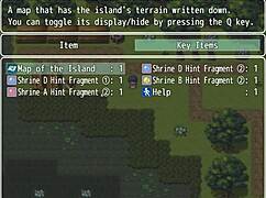 Tanned Natsuki in hentai game ep 5. Strangers can’t resist her plump body.