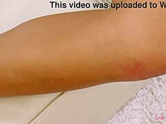 Adorable Blonde Poses Naked Close-Up