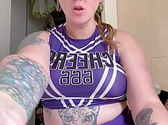 Feeling the humiliation in femdom dirty talk session.