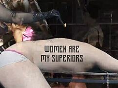 mistress magenta dominates in brainwashing femdom humiliation.