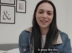 Bill's intimate interview turns into a mouthwatering encounter.