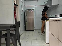 i saw my sexy stepmom as a maid and fucked her