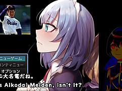 Crossdressing maid machine trial in anime hentai game
