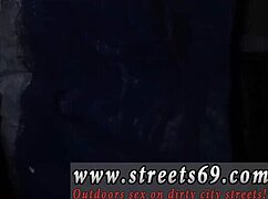 First Time Outdoor Public Bondage With Paddling