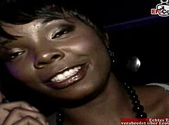 Black Ebony Slut With Big Natural Tits Picked Up On The Street