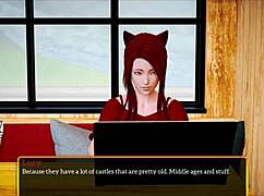 redhead with small tits in my new family