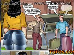 The horny father-in-law becomes an unwanted guest in the erotic gay encounter.