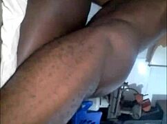 Amateur black slut bent over for quick doggystyle fucking.