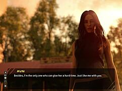 Move The Chains 05 - Stunning Long Haired Brunette Wants To Talk About The Old Days Taboo Hentai 3d Game