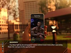 Move The Chains 05 - Stunning Long Haired Brunette Wants To Talk About The Old Days Taboo Hentai 3d Game