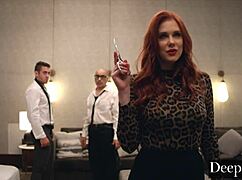 maitland ward casually shows her students a dark, intense lesson in raw passion