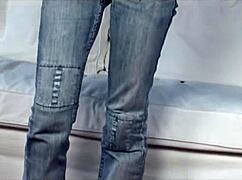 Wild mff threesome with skinny tattooed brunette and hot cocks