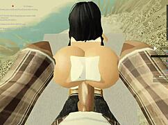 latina whore takes monster cock in anal doggystyle blowjob