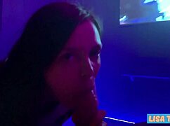 Pov blowjob from petite 18-year-old teen Lisa Takami