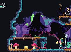 Flip Witch Pixel Hentai Game Ep 14 Hot Monster Girl Femdom Draining His Balls