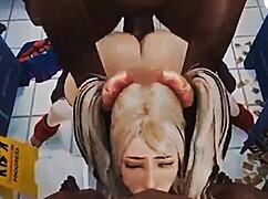 3d vmp fuck blender compilation with big tits futanari anime blowjob.