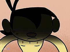 jenny and sheldon parody gets wild with brokenrobot blowjob action