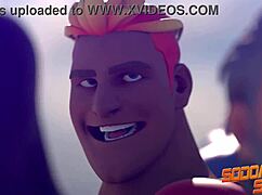 gay heroes super group suck and fuck in sodomysquad