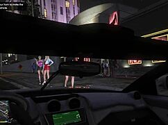 In GTA 5, experiencing first person hooker encounters