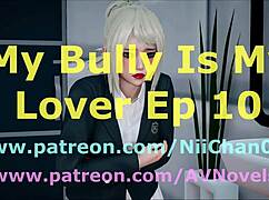 My bully turned lover rides me hard with his massive cock