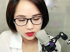 Beautiful Korean Girl Livestreams Seductively