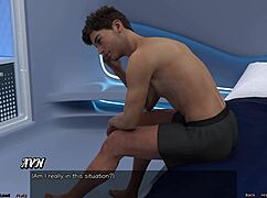 stranded in space 6 - meeting curvy robot paige in sexy outfit