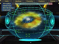 Star Wars trainer gets rough sex with alien monster in cowgirl position