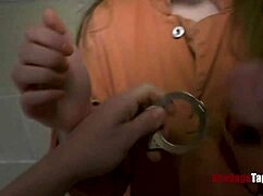 Teen Slutty Felon Gets Intense Dick From Officer