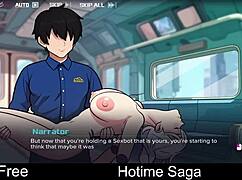 Hotime saga unfolds with rich erotic dating games in anime hentai world