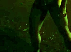 Exhibitionist Handsome Bearded Gay Shows Feet Outdoors