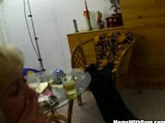 Blonde Mature Bombshell Sucks and Fucks My Cock with Wild Facial!