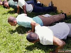 nude gay anime men getting drilled by sergeant