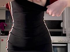 Cute girl Maiskii touches her shaved pussy with toys until a wet orgasm hits.