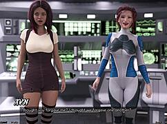 Elsie Explores Lesbian Desires In Stranded In Space 52