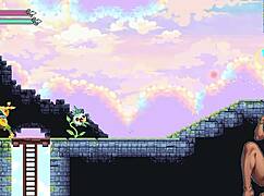 Can you believe this hentai angel training in game?!