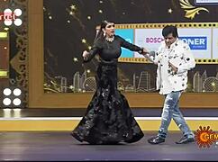 Lakshmi Manchu's Huge Boobs and Nipple Pokies Tease