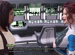 Elsie Explores Lesbian Desires In Stranded In Space 52