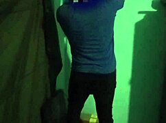 He ends up sucking the carpenter's dick