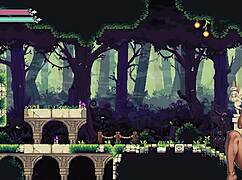 Can you believe this hentai angel training in game?!