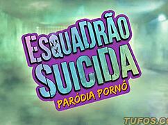 SUICIDE SQUAD parody with INTENSE blowjob