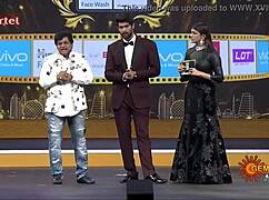 Lakshmi Manchu's Huge Boobs and Nipple Pokies Tease