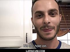 young straight boy paid for gay sex movie on street pov