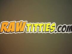 victoria's oiled up for doggystyle banging by horny guy 😏