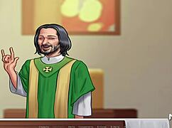 Mature Woman Helps Husband in Summertime Saga