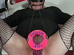 Crossdressing Sissy Engages In Self-Inflicted Gay Bdsm Activities With Various Toys