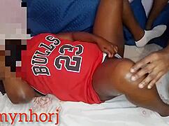 want to see me cum on the mulata's pussy?