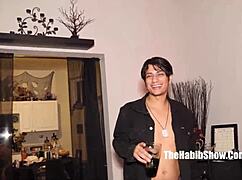 Italian Cherokee Hexxxica Converts Derek in Real Devil Scene